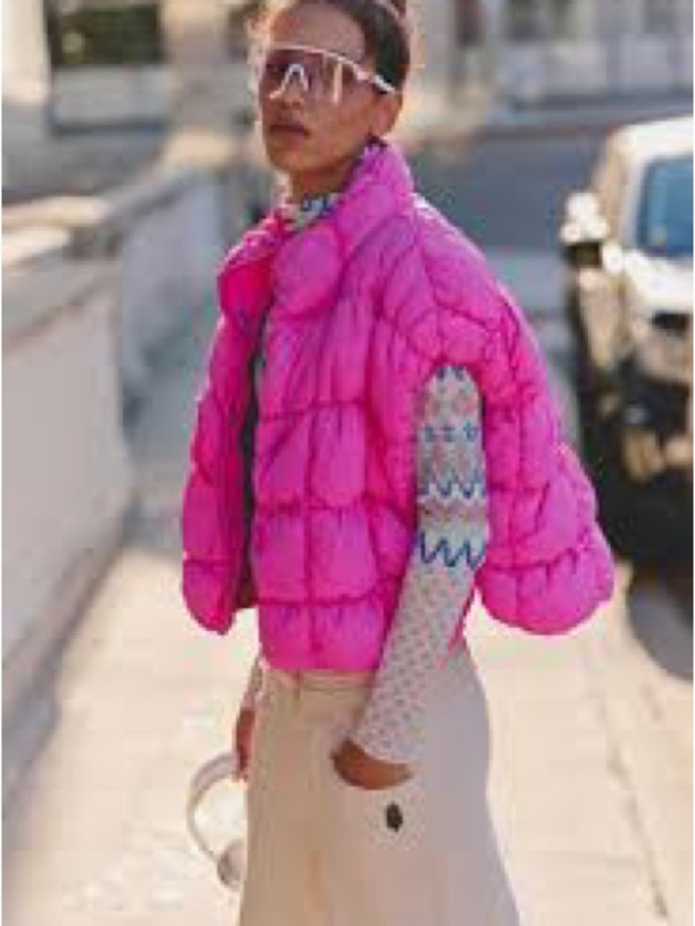 Wind Cheater Quilted Wrap NWOT